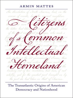 cover image of Citizens of a Common Intellectual Homeland
